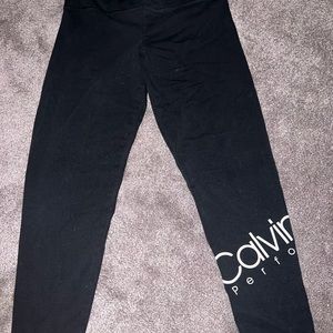 Black and white leggings